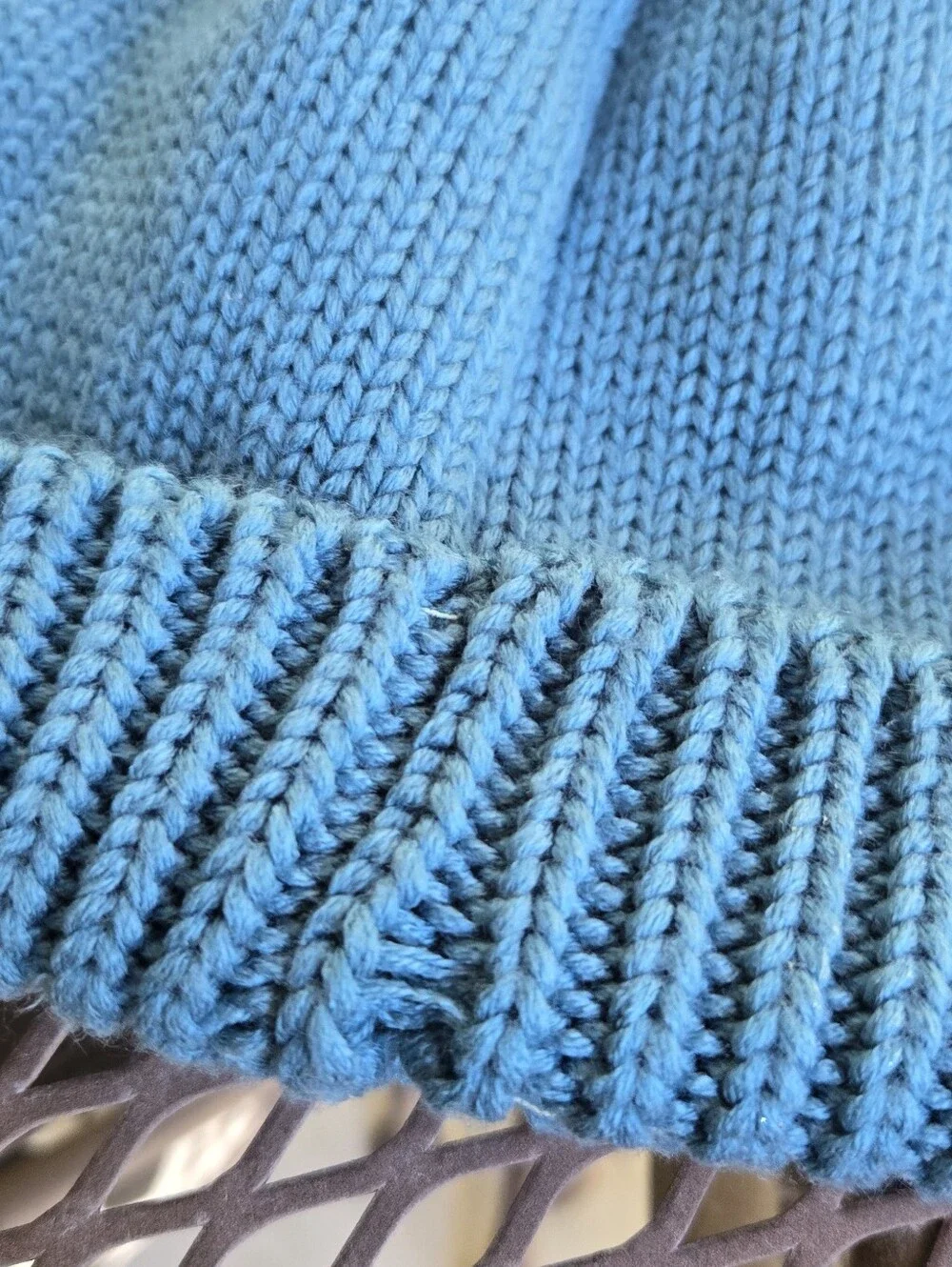 Columbia Kids Teal Knit Pom Beanie - Columbia - Picture 7 of 9
